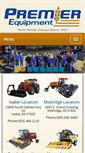 Mobile Screenshot of premierequipmenteureka.com